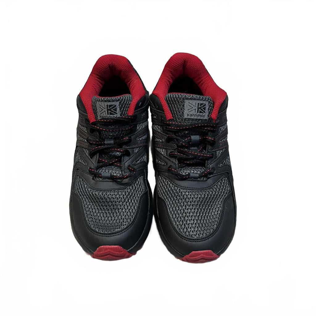 Karrimor Caracal Trail Trainers Mens Black Red Size UK 7 EU 41 *SB10