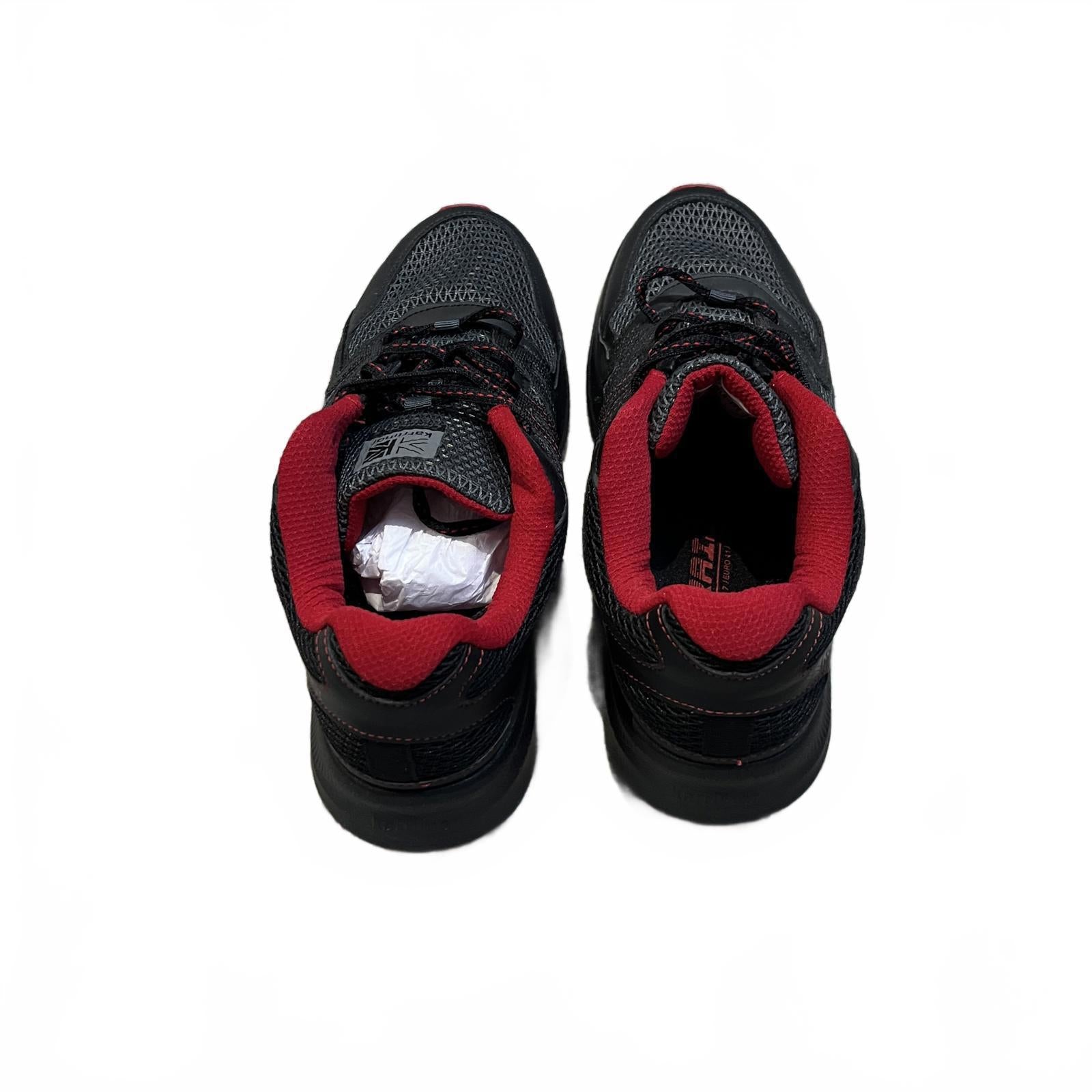 Karrimor Caracal Trail Trainers Mens Black Red Size UK 7 EU 41 *SB10