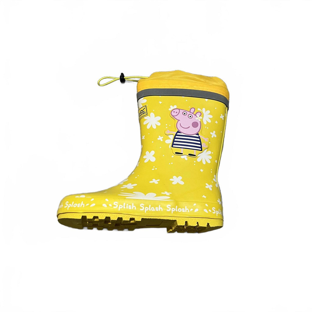 Regatta Peppa Pig Splash Wellington Childrens Yellow Size UK C11 EU 30 *SB11