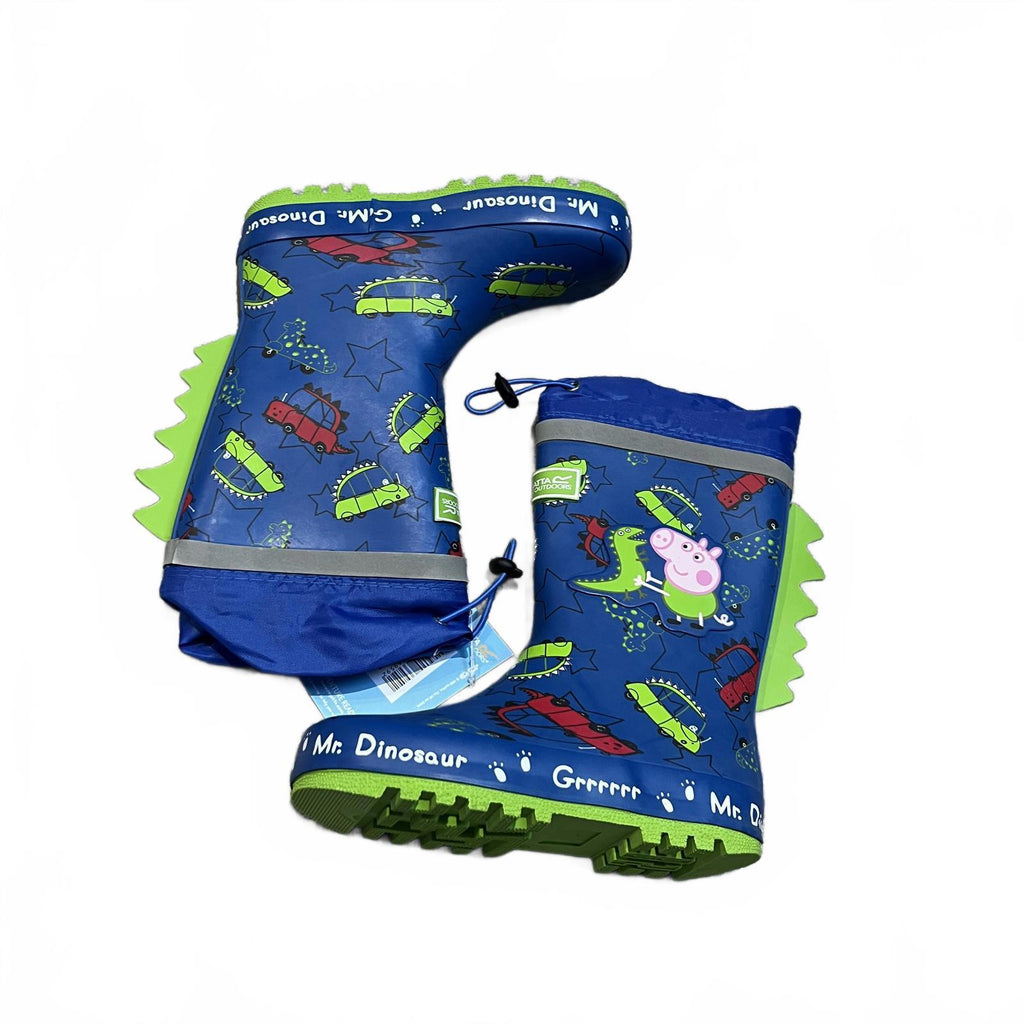 Regatta Kids' Peppa Wellington Wellies George Dinosaur Size UK C9 EU 28 *SB11