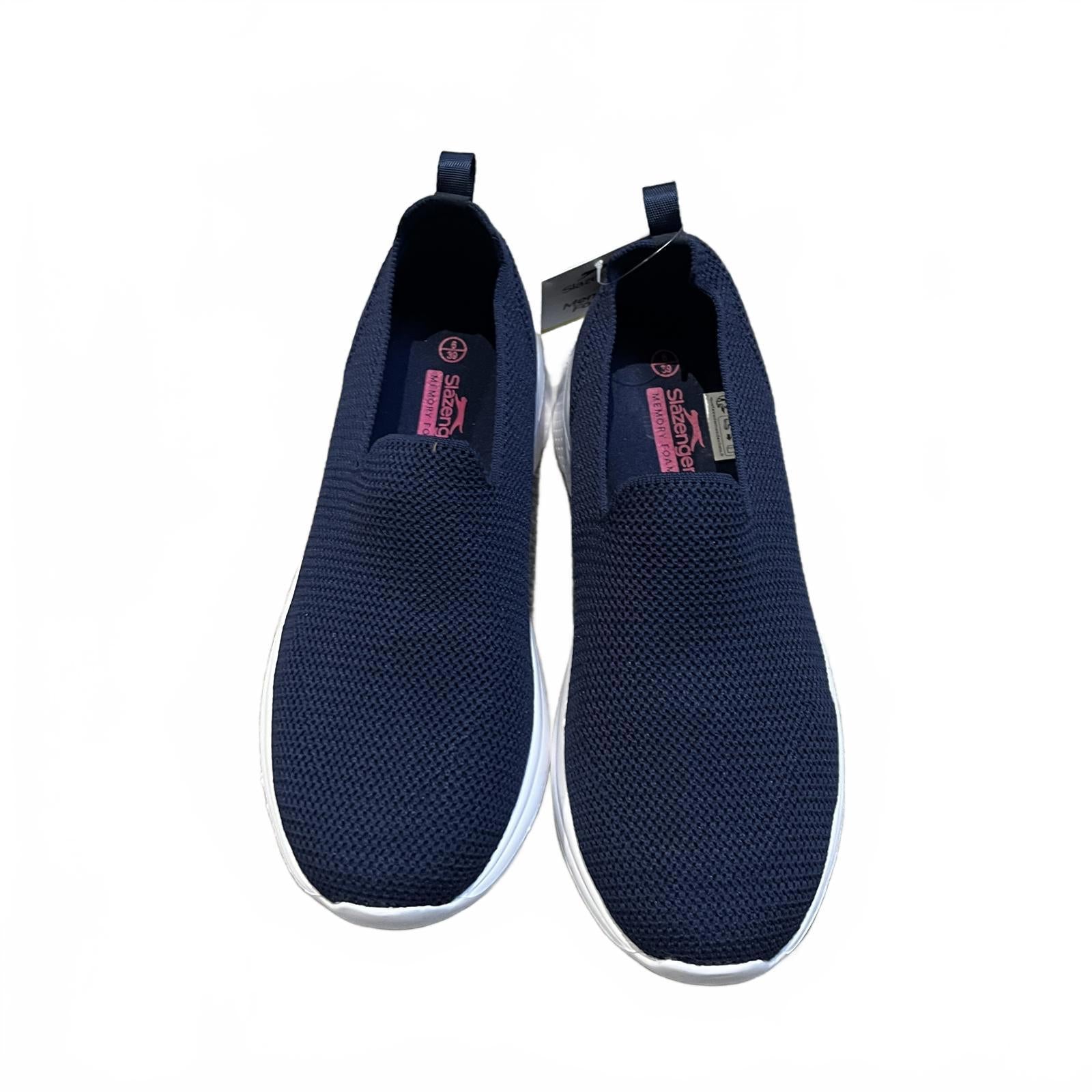 Slazenger Zeal Slip On Shoe Womens Navy Size UK 6 EU 39 *SB5