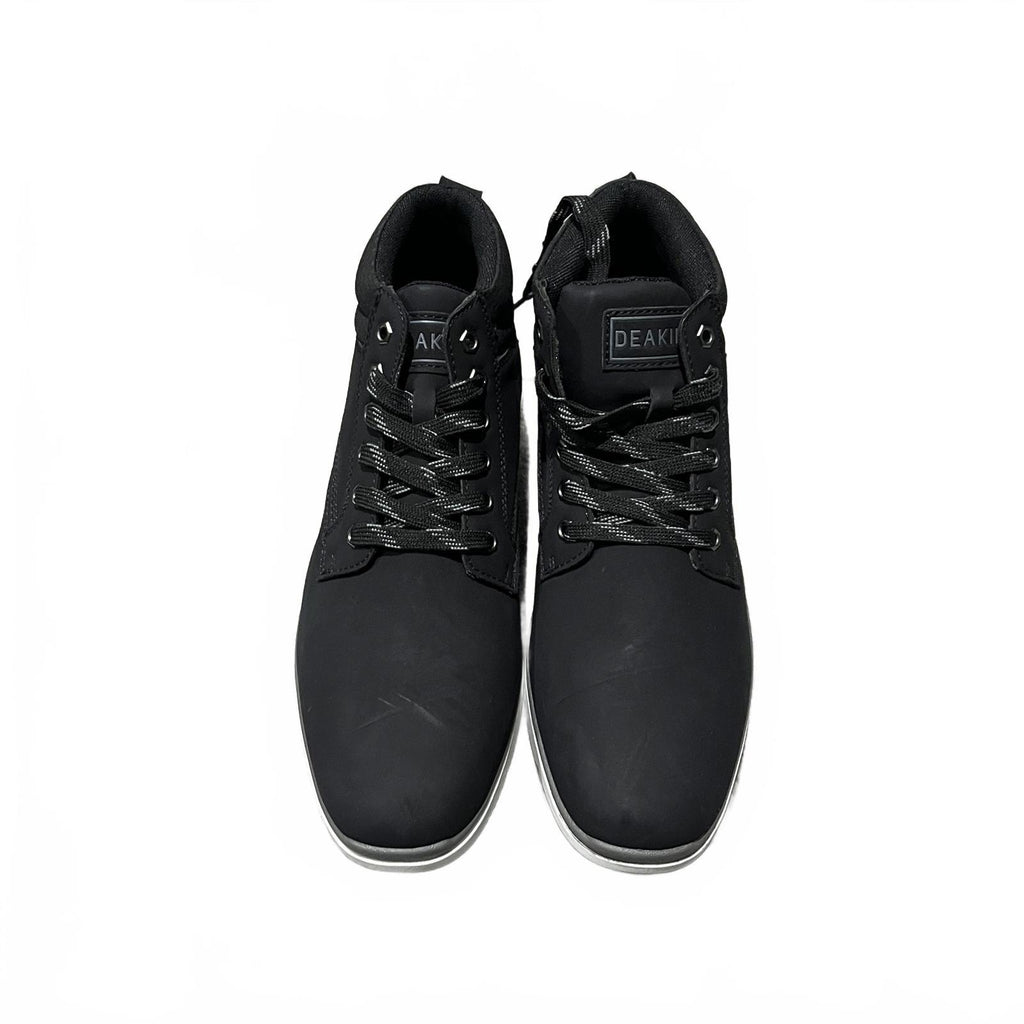 NICHOLAS DEAKINS Rockcliffe Shoes Chukka Boots Black Mens Size UK 10 EU 44 *SB5