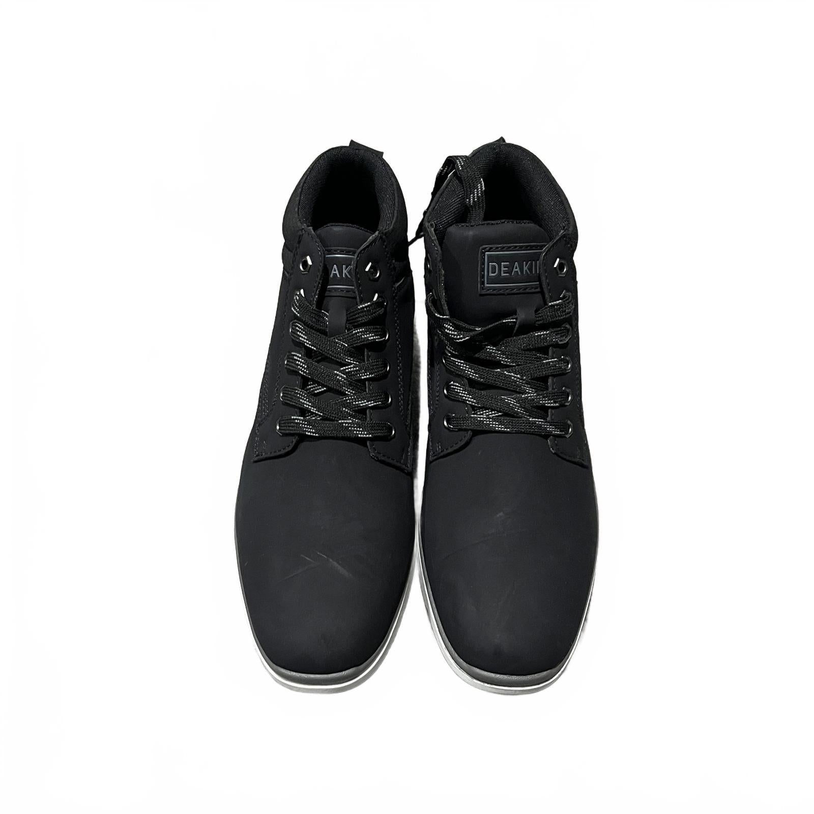 NICHOLAS DEAKINS Rockcliffe Shoes Chukka Boots Black Mens Size UK 10 EU 44 *SB5
