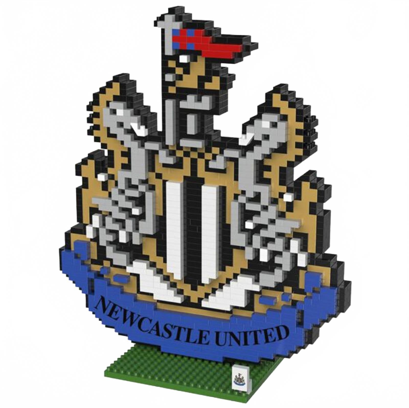Newcastle United FC BRXLZ Crest Emblem Construction Set Toy Collectable