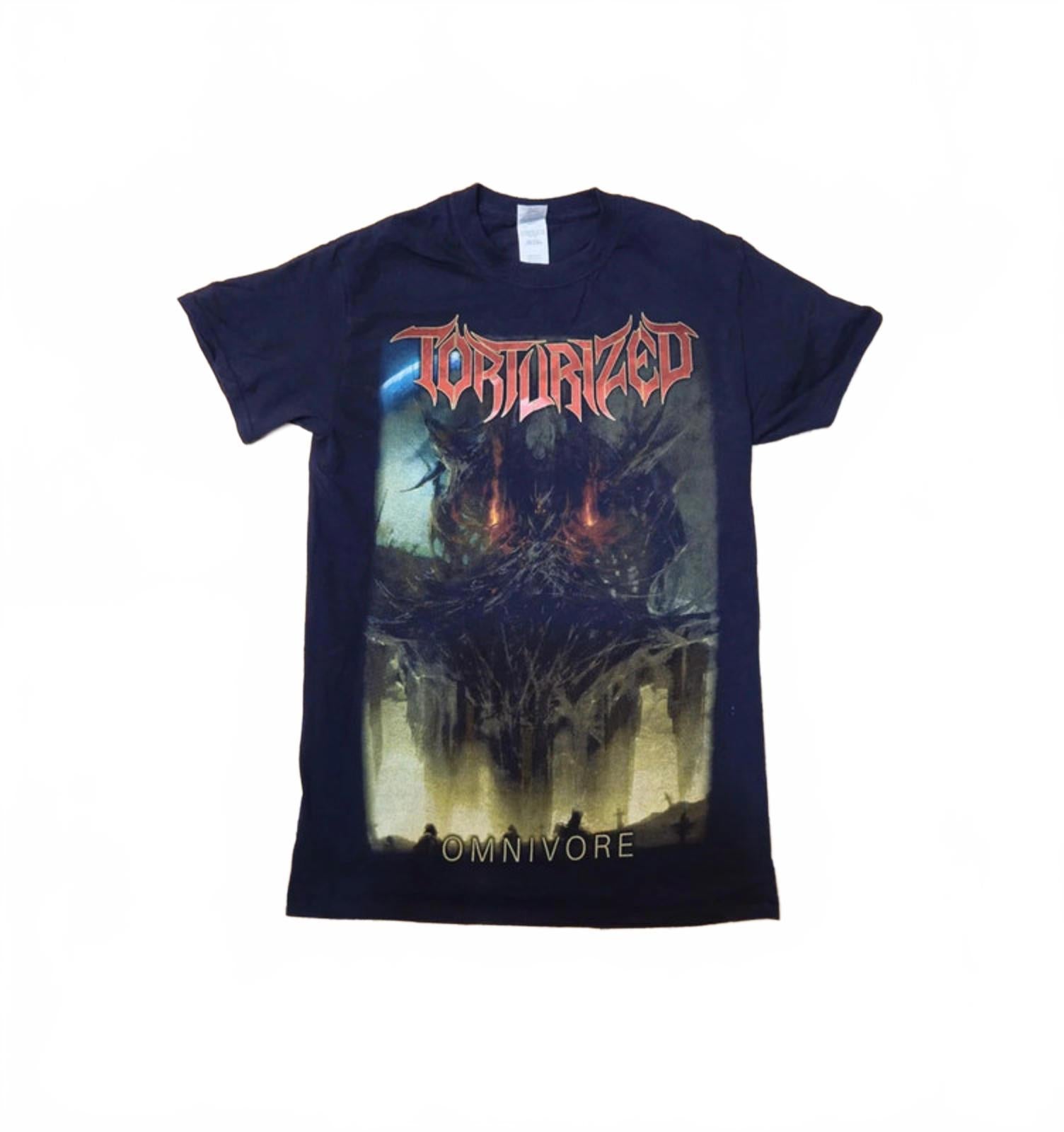 Torturized Graphic Band T-shirt Black Regular Small