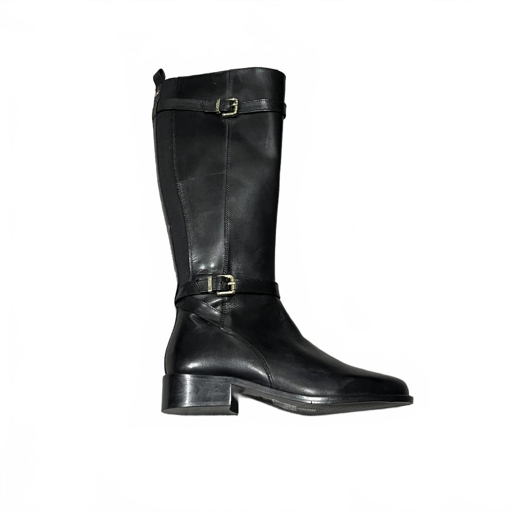 Dune London Tepi Boots Ladies Black Leather Size UK 5 EU 38 *SK1