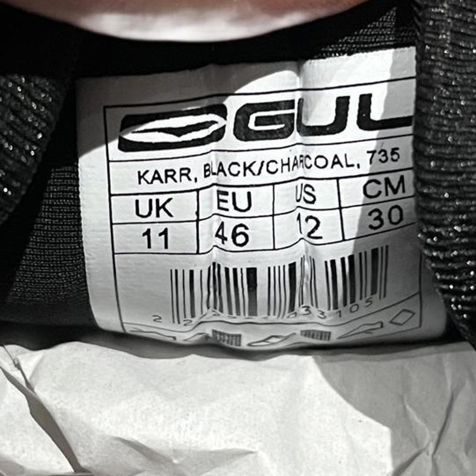 Gul Karr Sports Sandals Mens Black Aqua Size UK 11 EU 46 *SB5