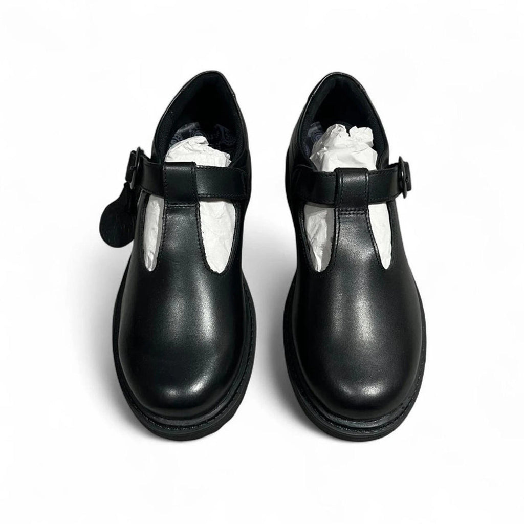 Pretty Green Leah Shoes Black Junior Size UK 4 EU 36.5 *SB11