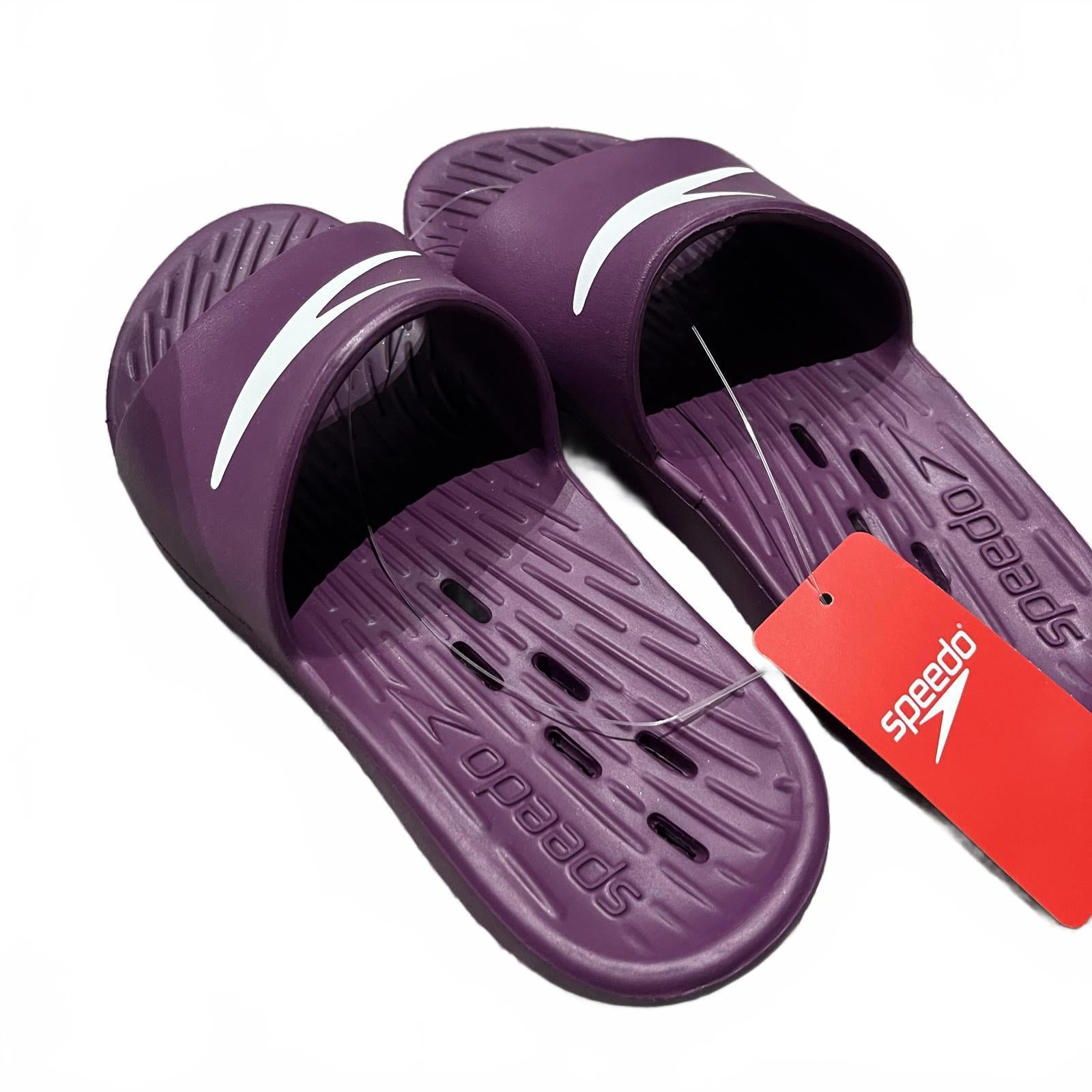 Speedo Womens One Piece Slides Purple Size UK 3 EU 36 *FF1