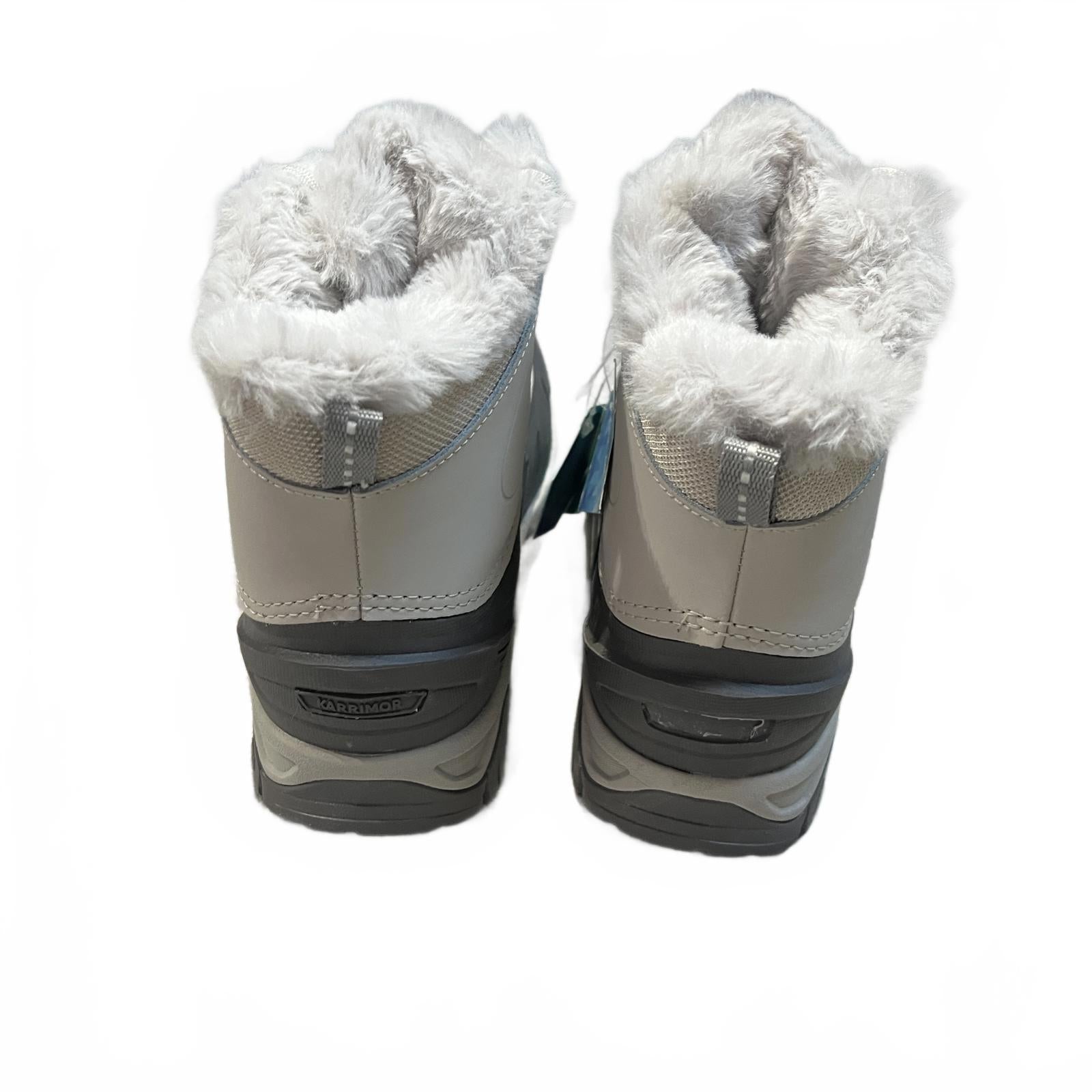 Karrimor Snowfur Winter Snow Boots Womens White Size UK 6 EU 39 *SB8
