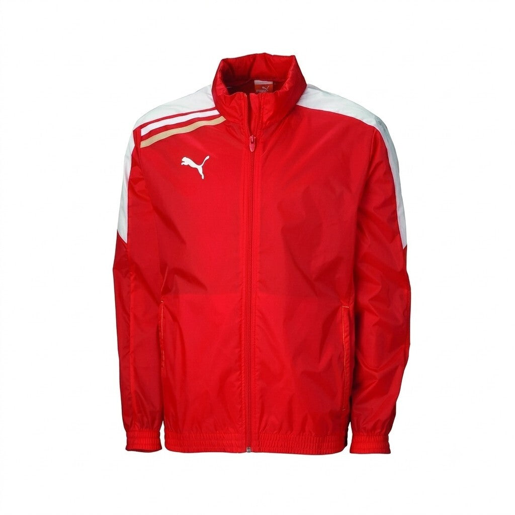Puma Men's Half Zip Performance Training Jacket Red Mens Size Small NEW