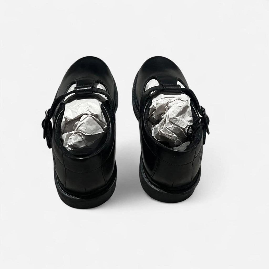 Pretty Green Leah Shoes Black Junior Size UK 4 EU 36.5 *SB20