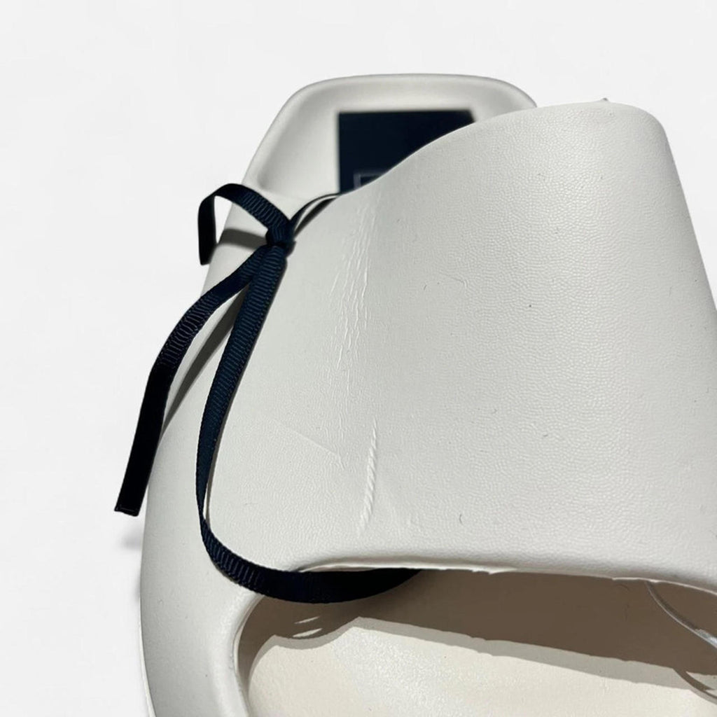 Jack Wills Chunky Sliders White Bone Ladies Size UK 6 EU 39 *REF:SB1