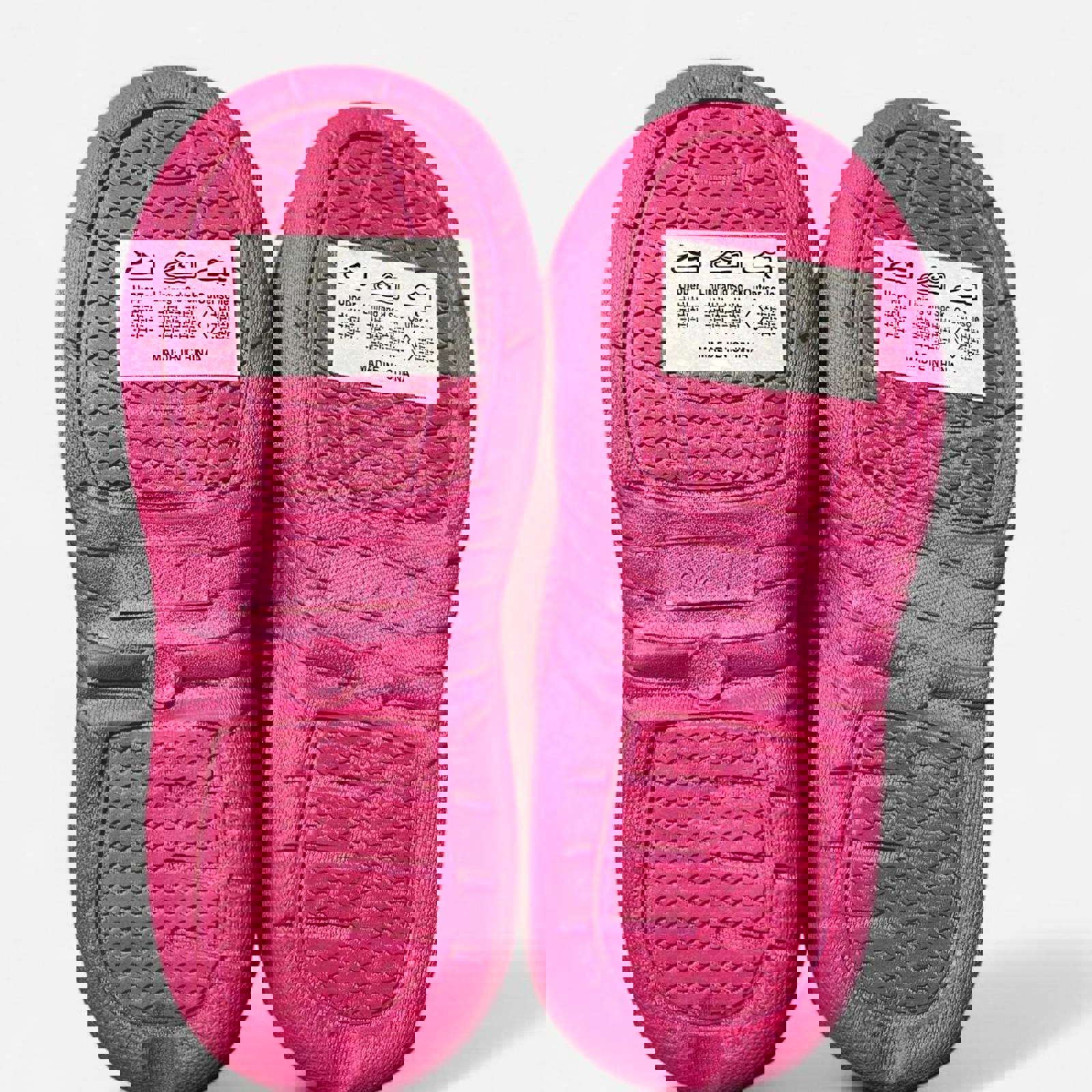 Girls Cable Knit Slipper Boot Pink Size UK C6/7 *REF:SB6