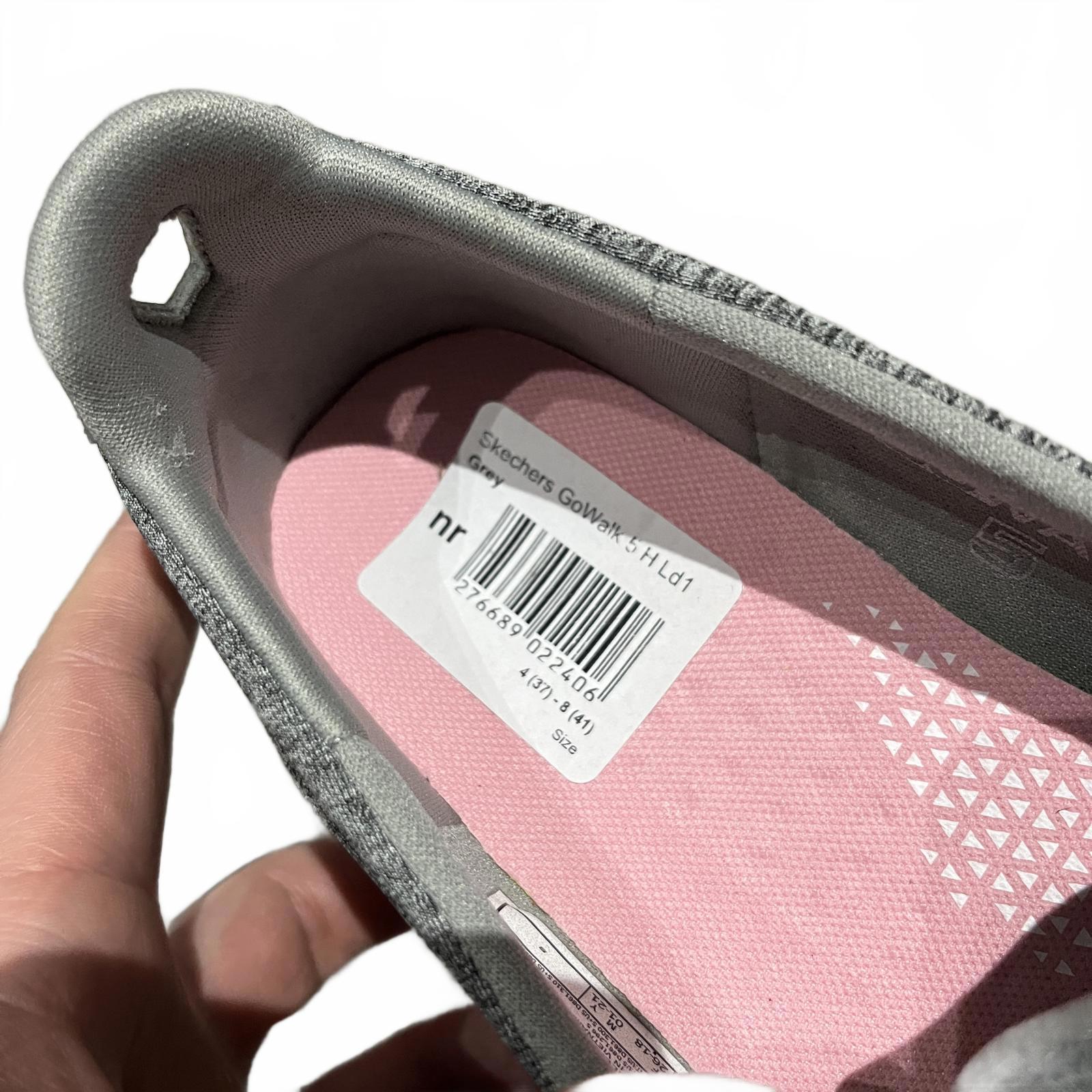Skechers Slip On Trainers Go Walk 5 Honor Grey Size UK 5 EU 48 *SB8