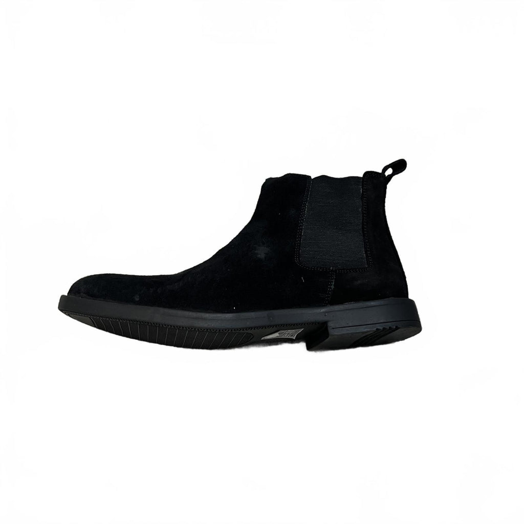 Moda in Pelle Solaro Chelsea Boot Suede Mens Black Size UK 6 EU 40 *SB10