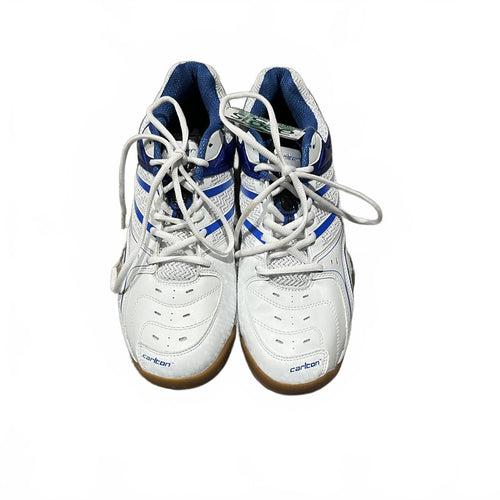 Carlton Airblade White/Blue Trainers Size UK 10.5 EU 44.5 *SB3
