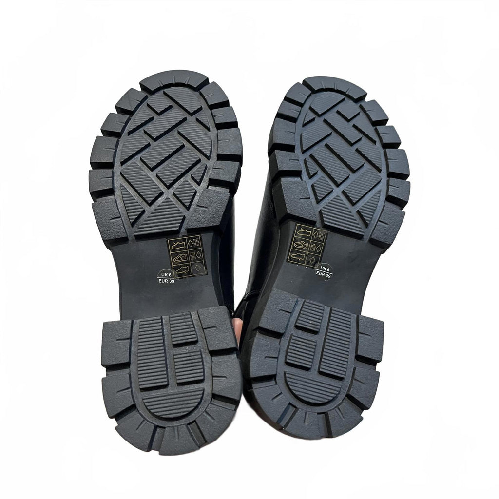 Kangol Womens Winter Chunky Heel Boots Shoes Size UK 6 EU 39 *SB5