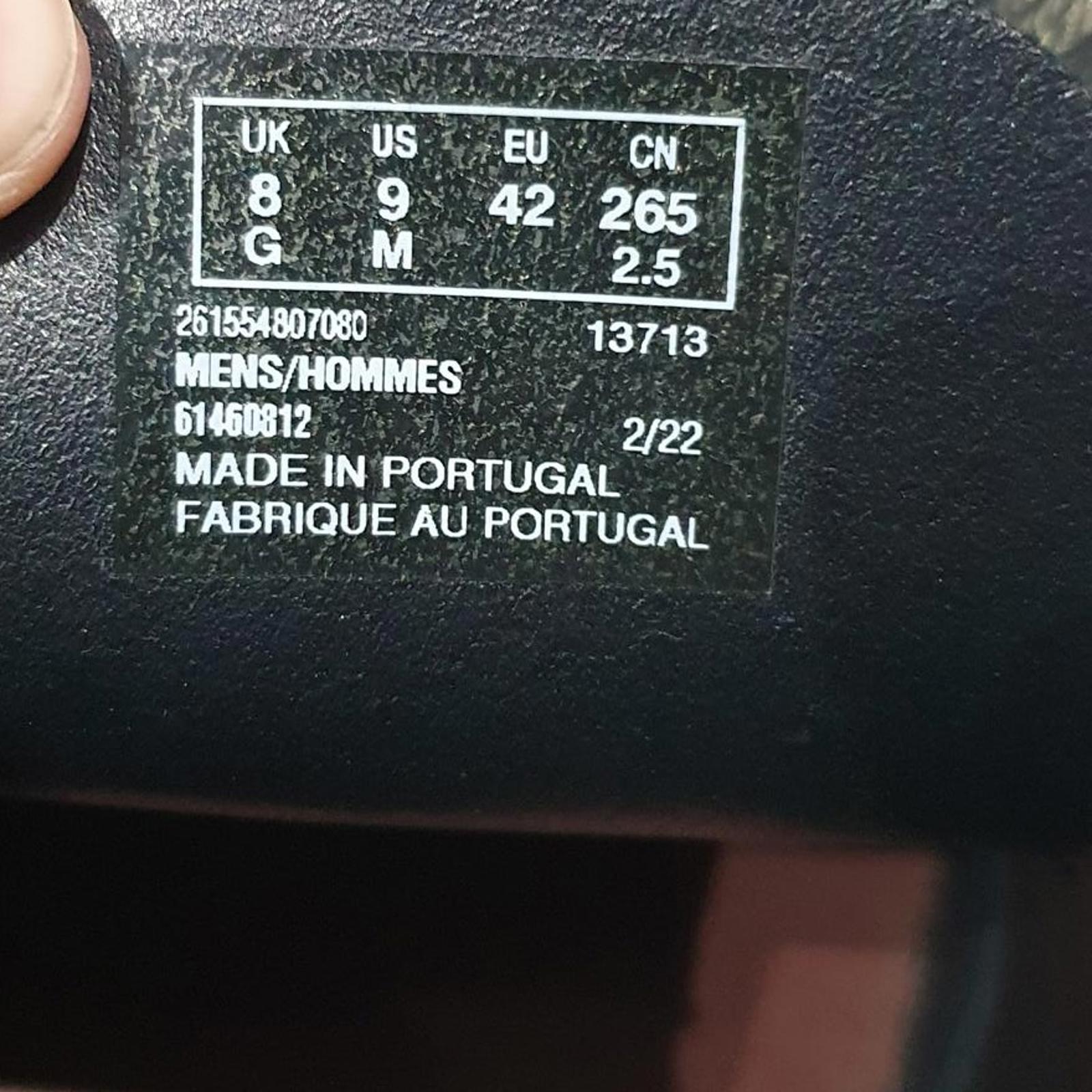 Clarks Originals Desert Boots Mens Suede Black Leather Size UK 8 EU 42 *SB2