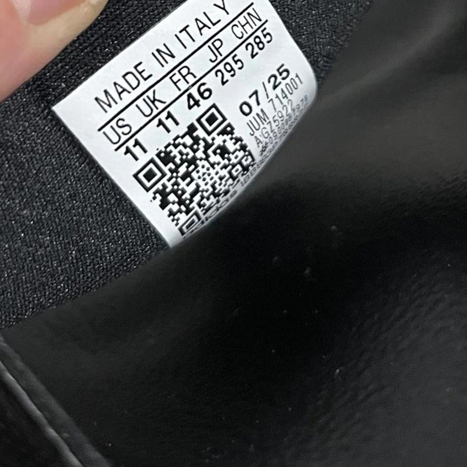 adidas Adilette Shower Slides Unisex Black Size UK 11 EU 46 *FF1