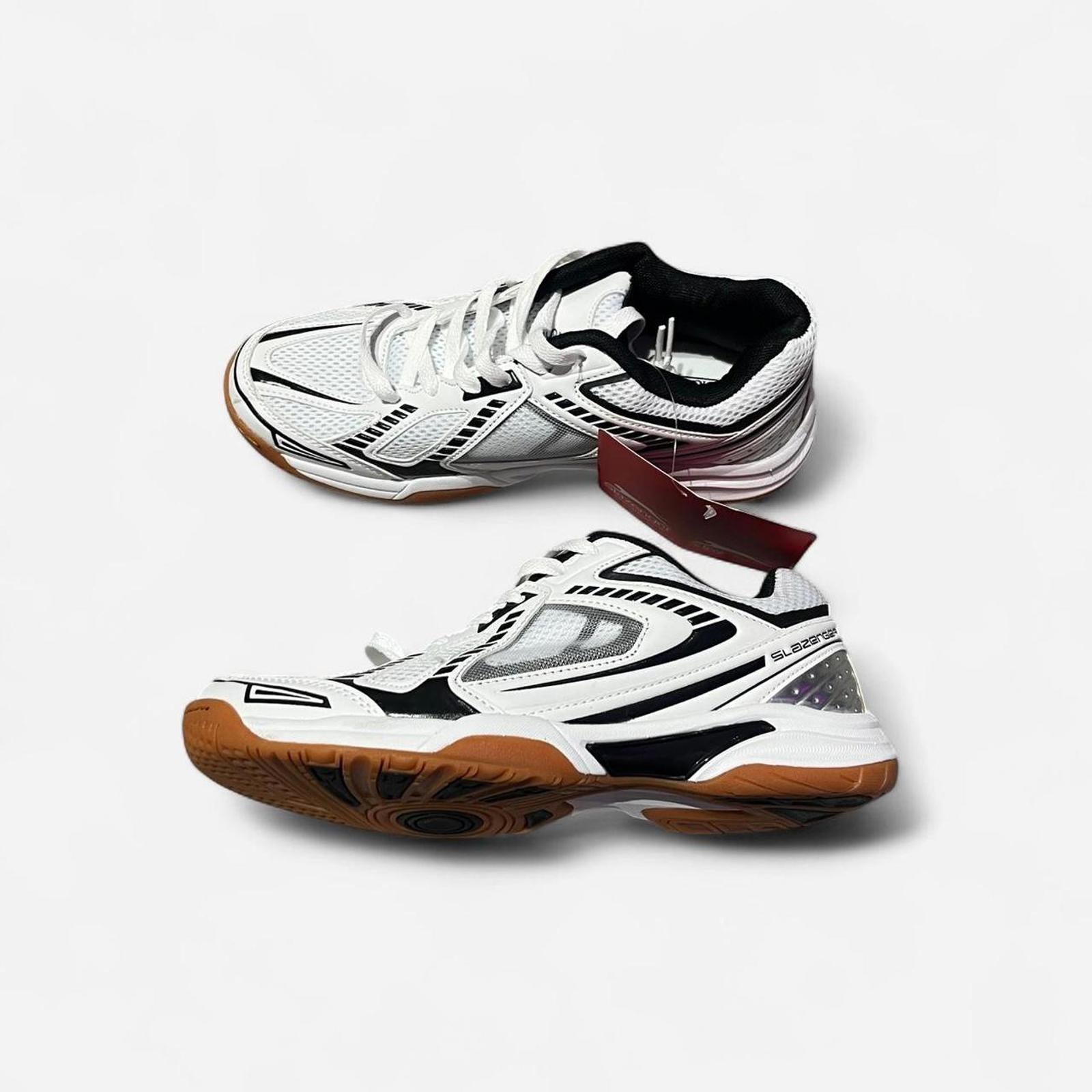 Slazenger Indoor Mens Trainers White New Size UK 6.5 EU 40 REF:SB6