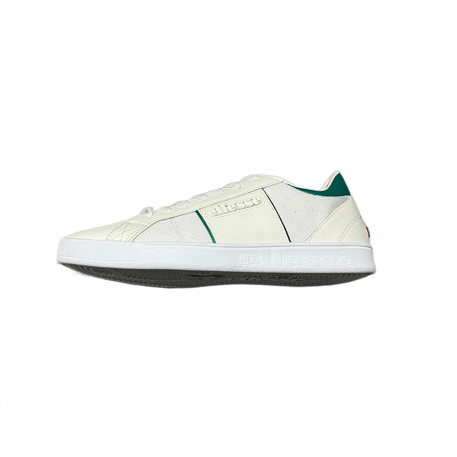 Ellesse LS-80 Off White Leather Trainers Size UK 8 EU 42 *SB10