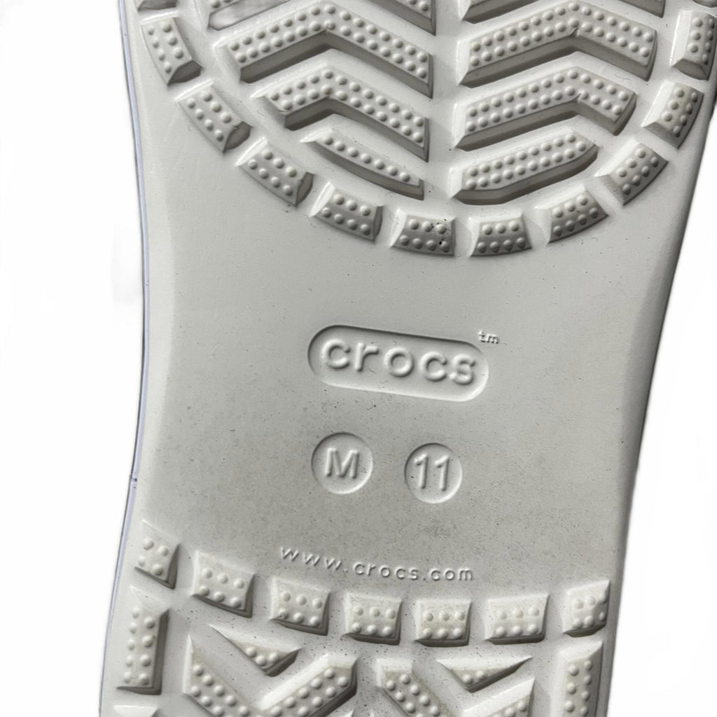 Crocs Bayaband Flip Flop Mens White Size UK 10 EU 45 *FF1