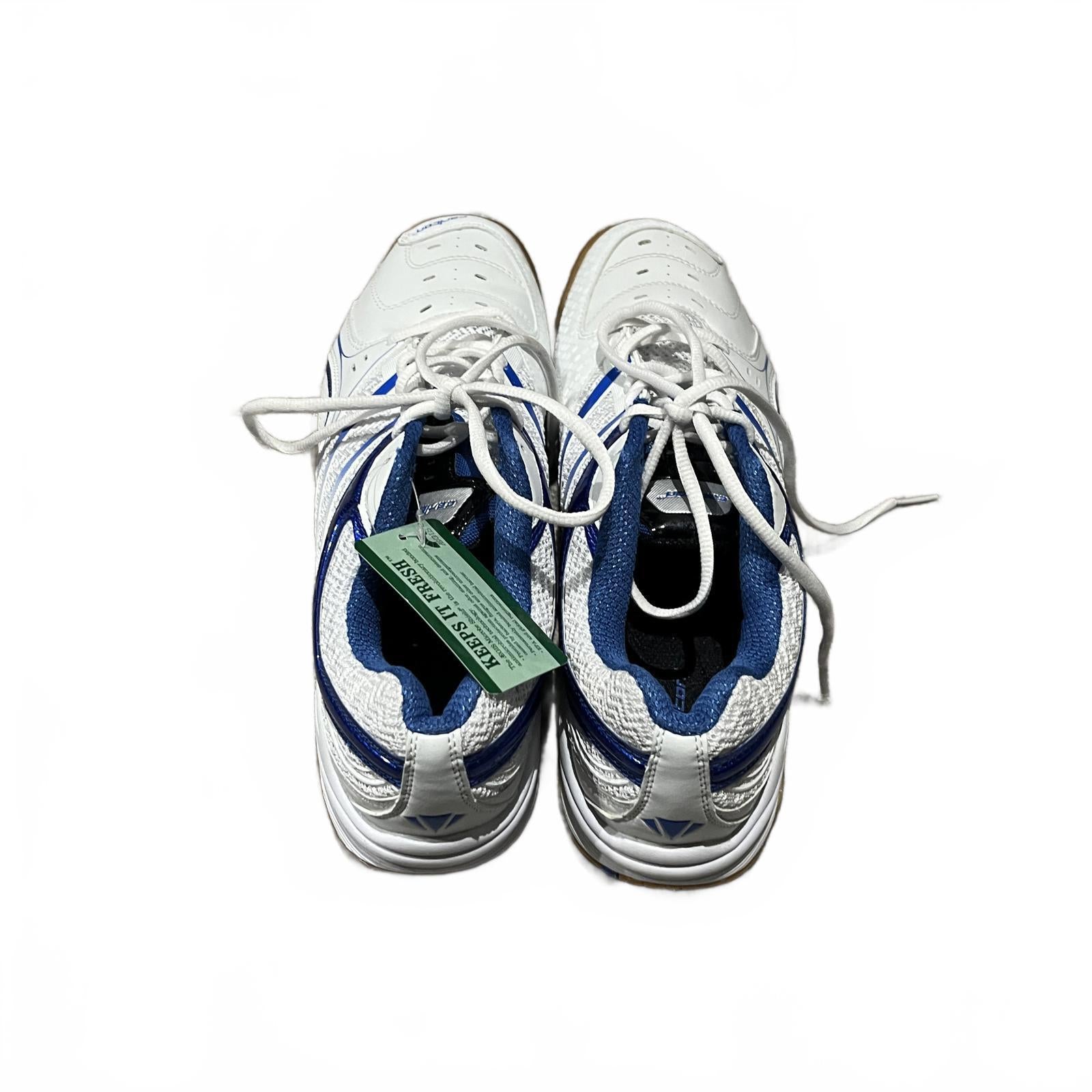 Carlton Airblade White/Blue Trainers Size UK 10.5 EU 44.5 *SB3