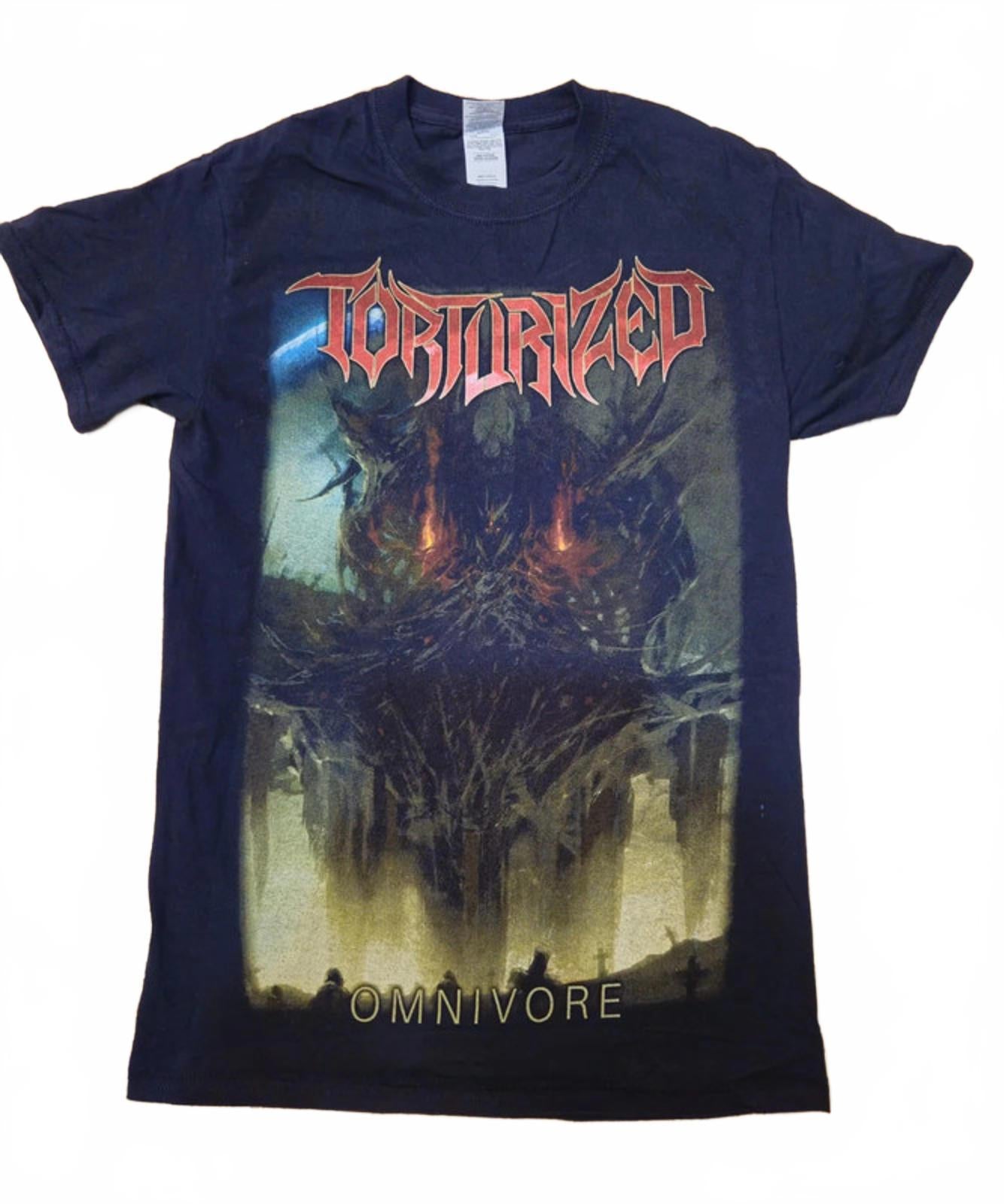 Torturized Graphic Band T-shirt Black Regular Small