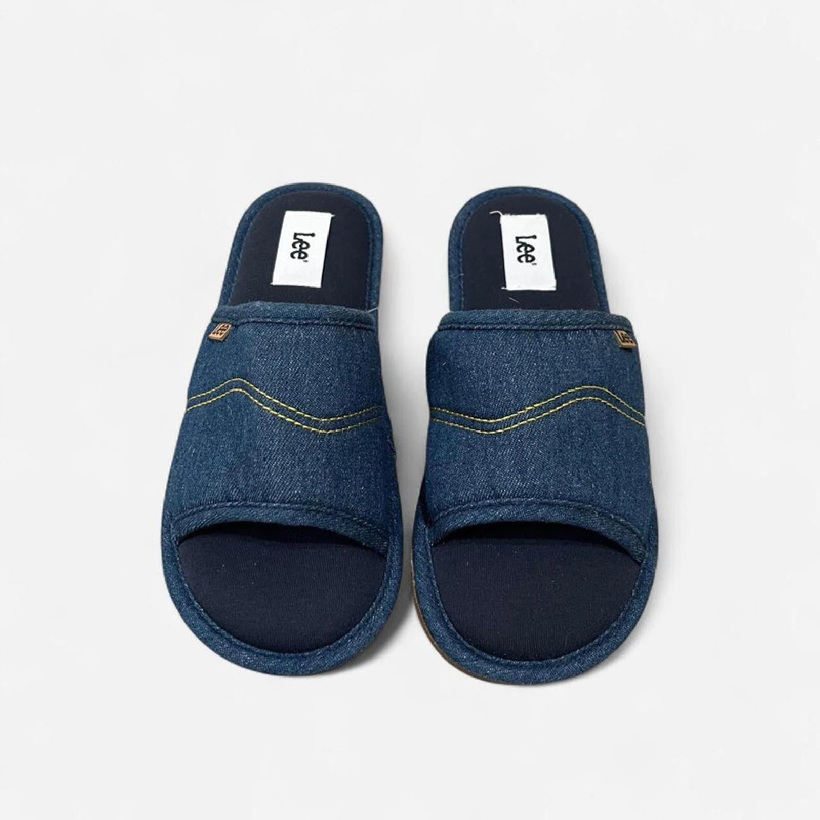 Lee Denim Slider Slipper Mens Blue Size UK 7/8 EU 41/42 REF:SB4