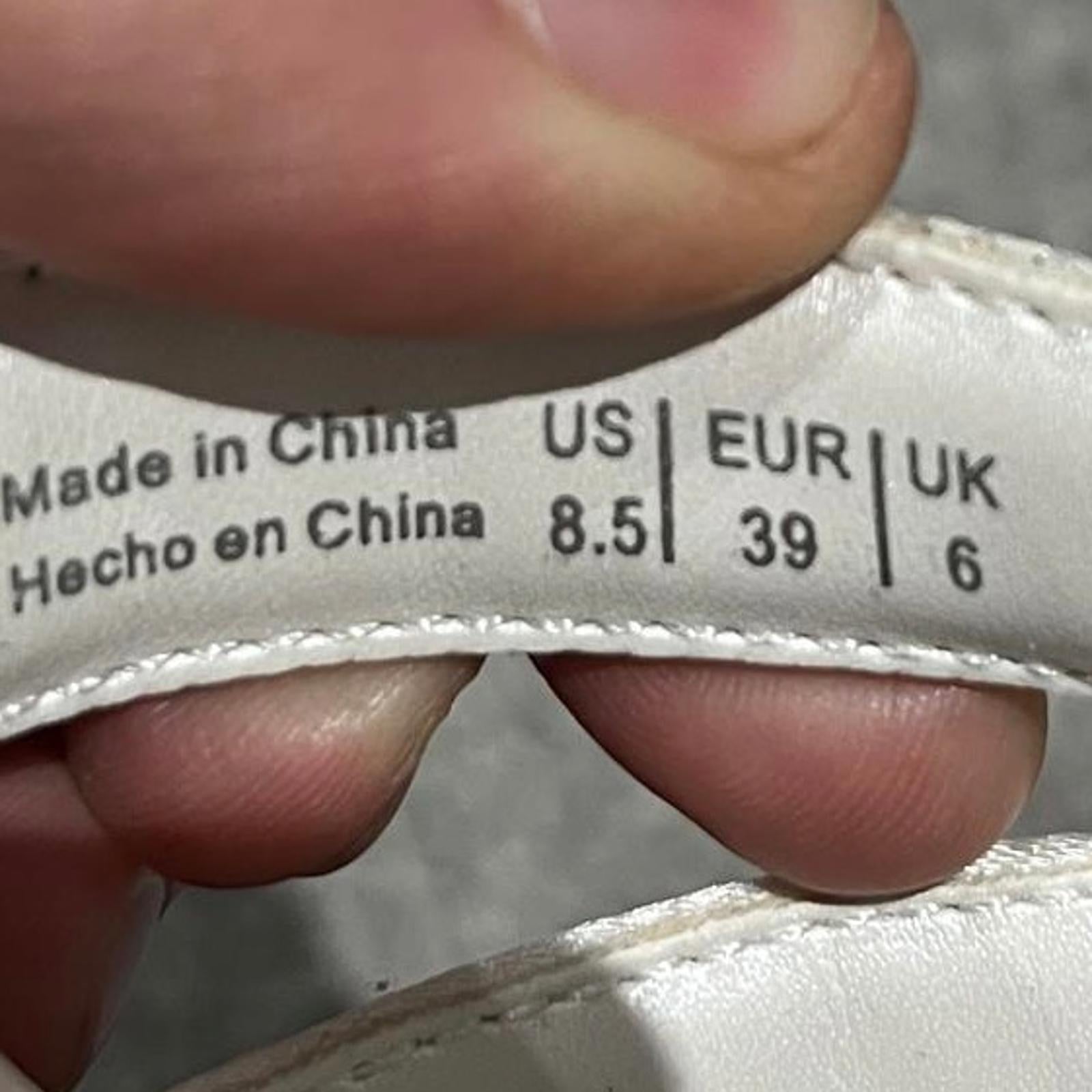 Aldo Lilu Sandals Womens White Cream Size UK 6 EU 39 *FF1