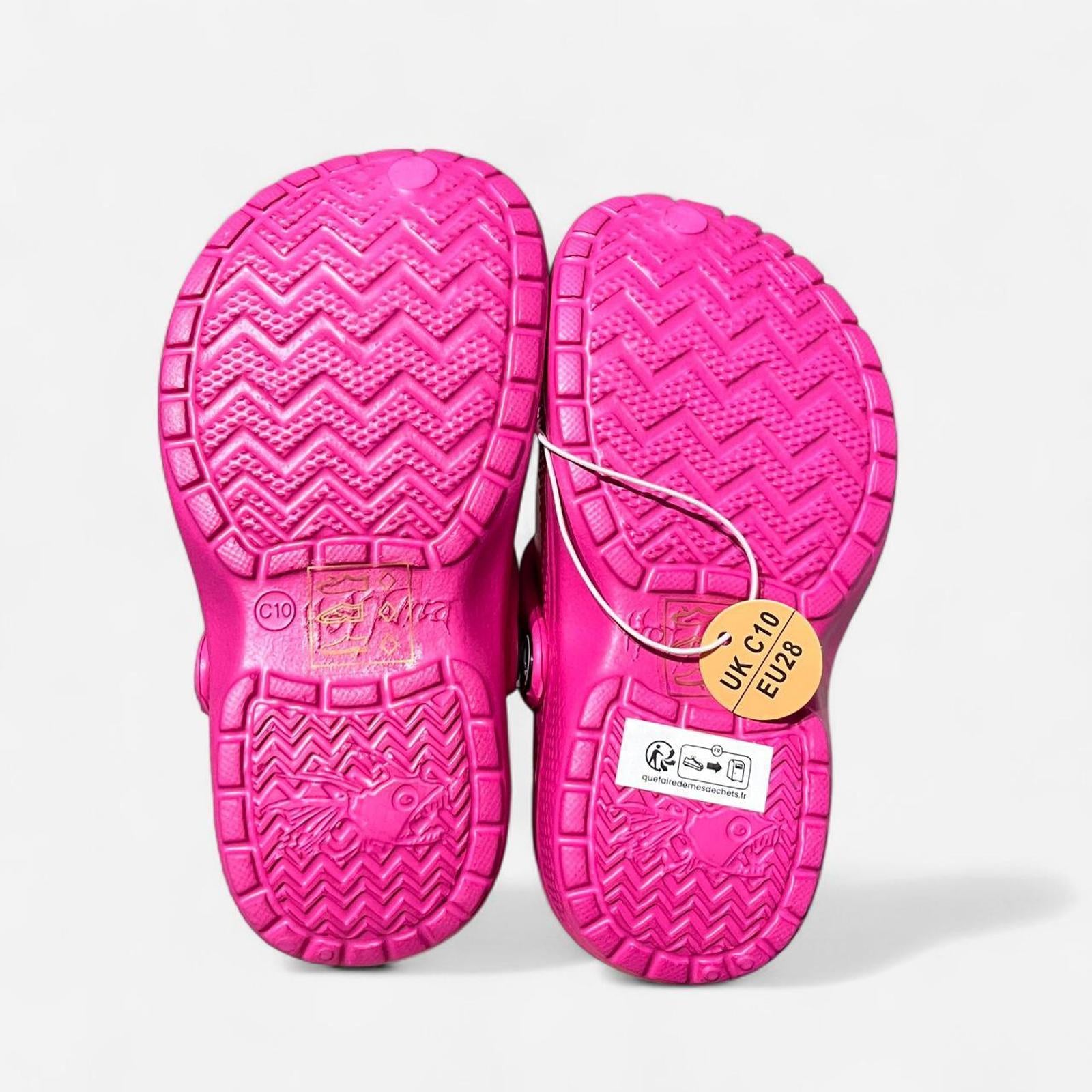 Hot Tuna Infants Cloggs Pink Size UK C10 EU 28 *REF:FF1