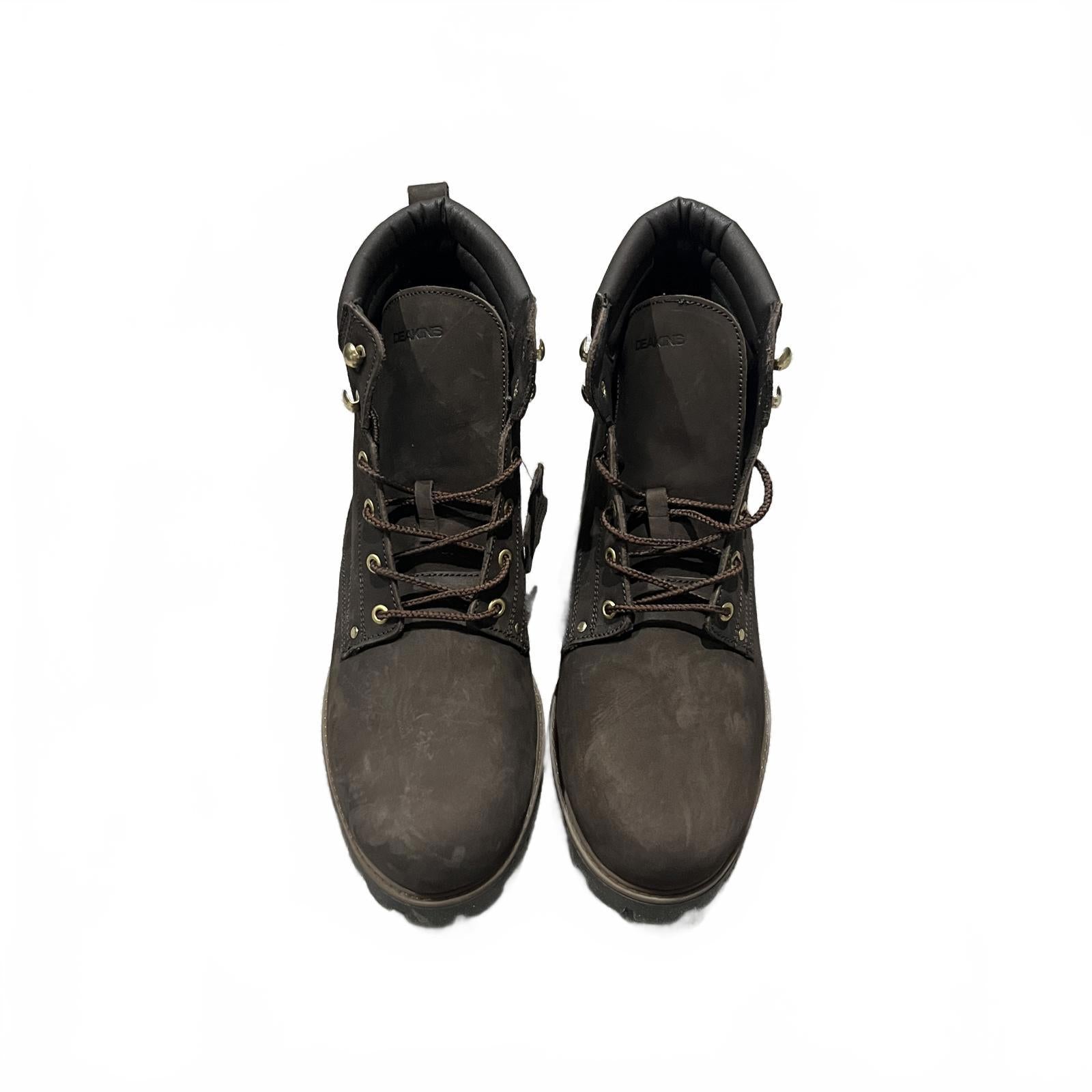 Deakins Ash 6in Boot Mens Brown Suede Leather Size UK 10 EU 45 *SB13