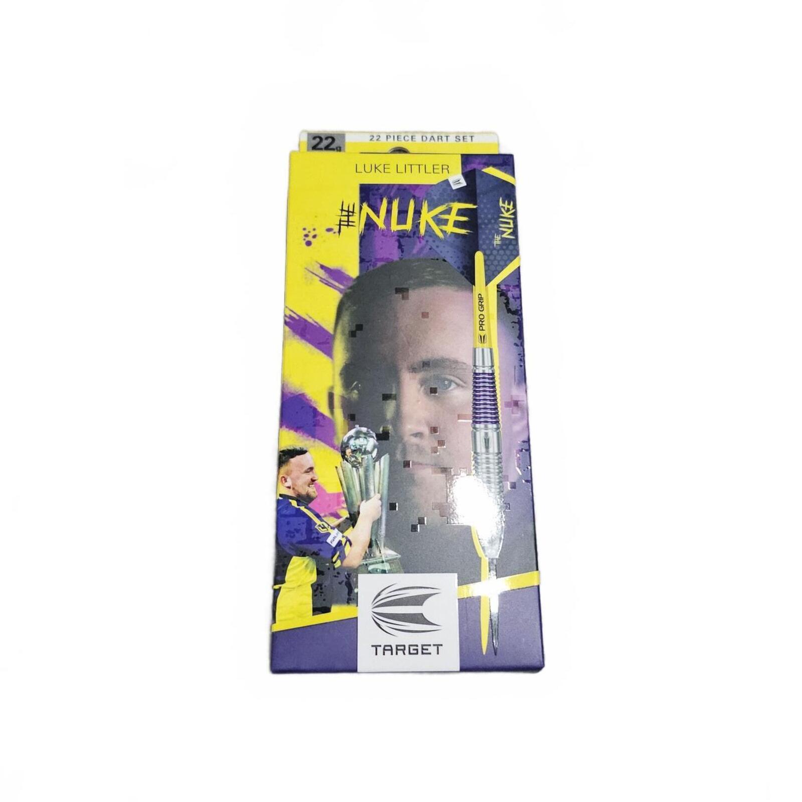 Target Darts Luke Littler 22g Brass Dart Set – Brand New