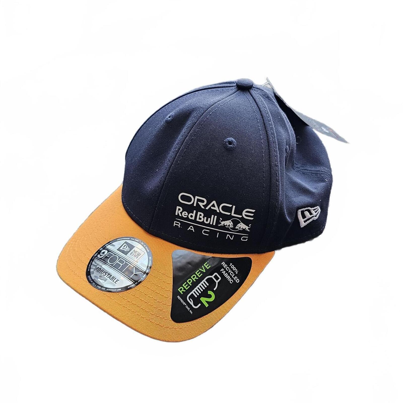 New Era Red Bull Racing F1 9FORTY Cap Adjustable - Navy / Orange - New With Tags