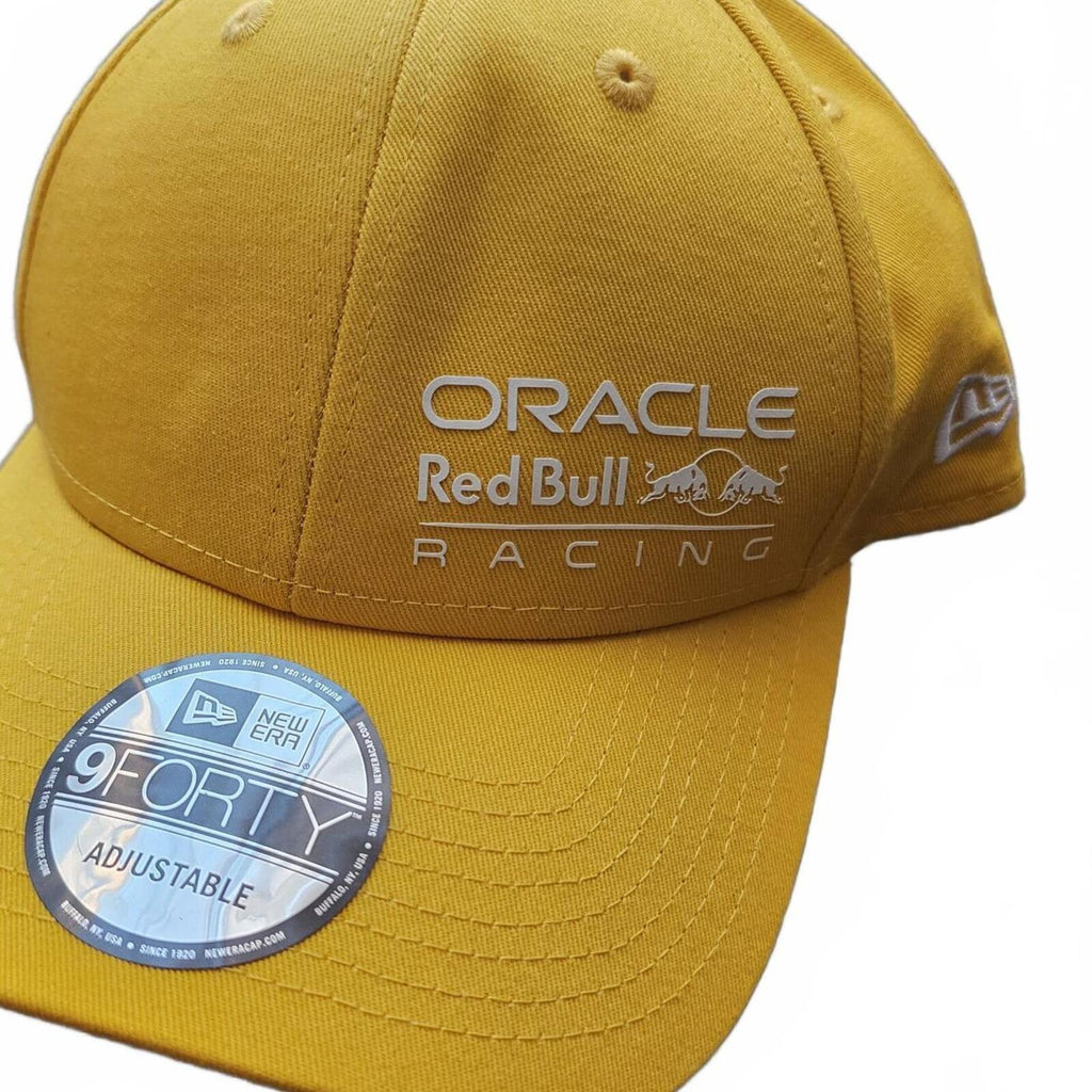 New Era Red Bull Racing F1 9FORTY Adjustable Cap – One Size – Dark Yellow