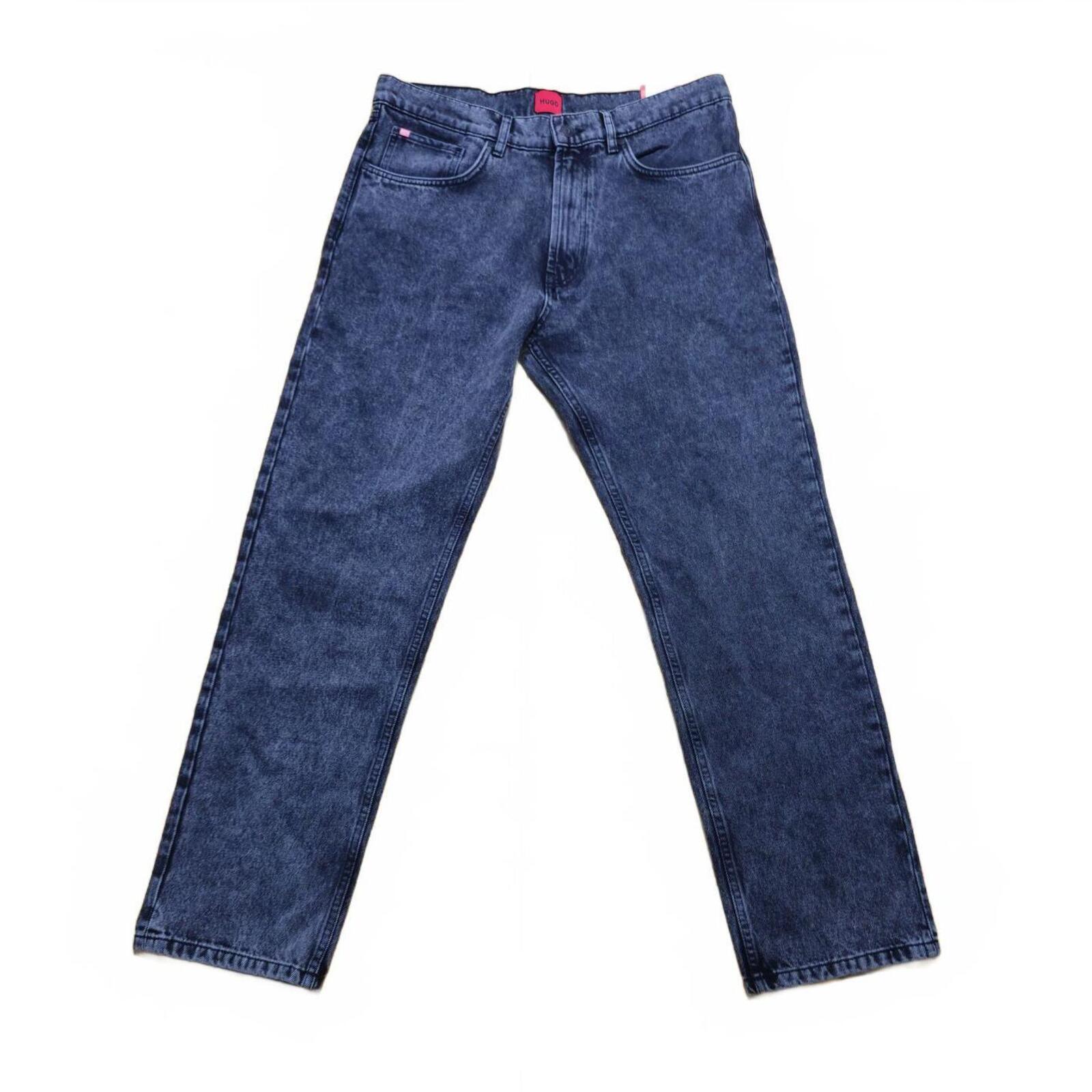 Hugo Boss 640 Straight Fit Jeans Grey Stretch Denim W33 L32 BNWT *3.6