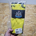 Castore Newcastle United Kids Footless Socks Yellow UK C12.5-3 New