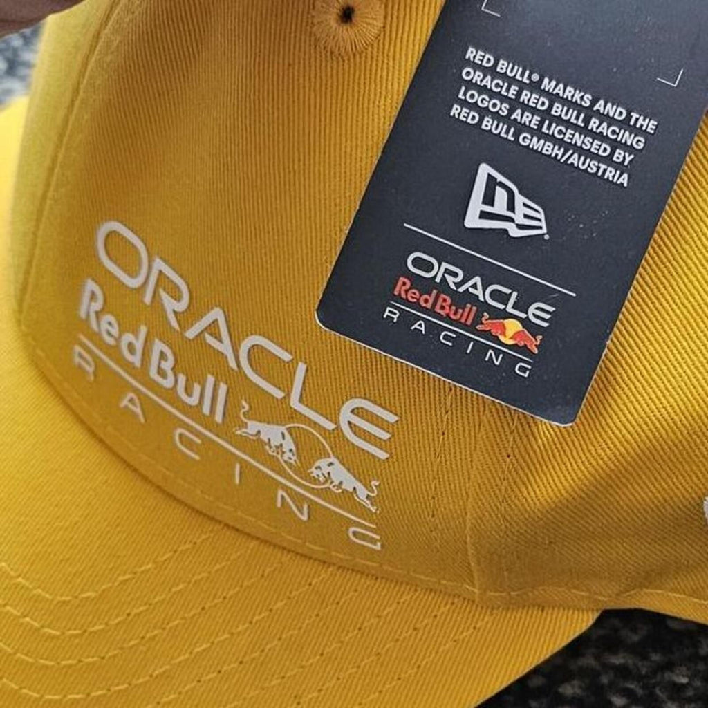 New Era Red Bull Racing F1 9FORTY Adjustable Cap – One Size – Dark Yellow