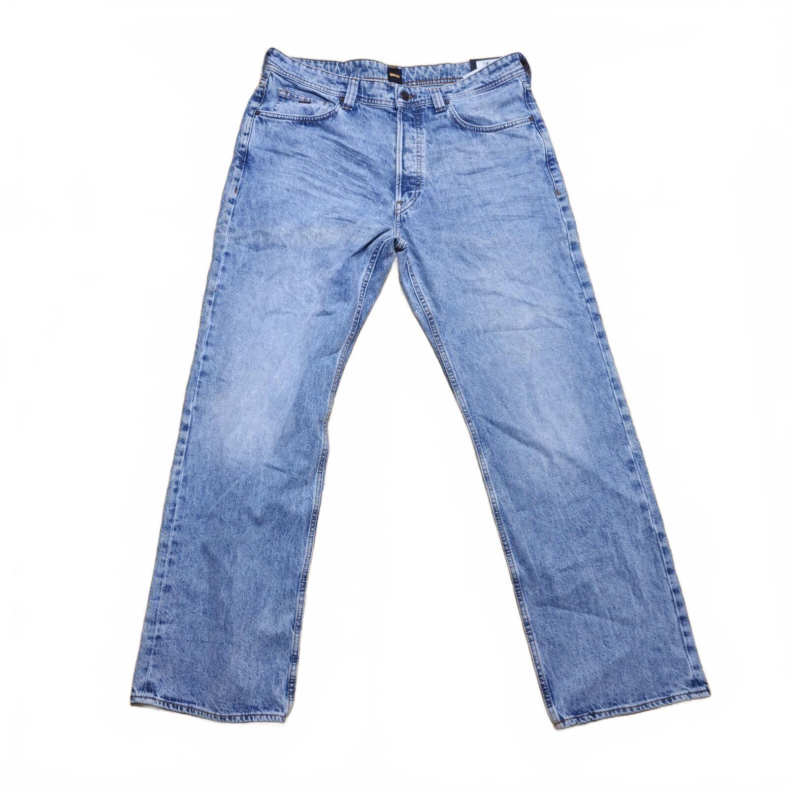 Hugo Boss Akron BC Slim Fit Jeans Blue Stretch Denim W36 L32 BNWT *3.14
