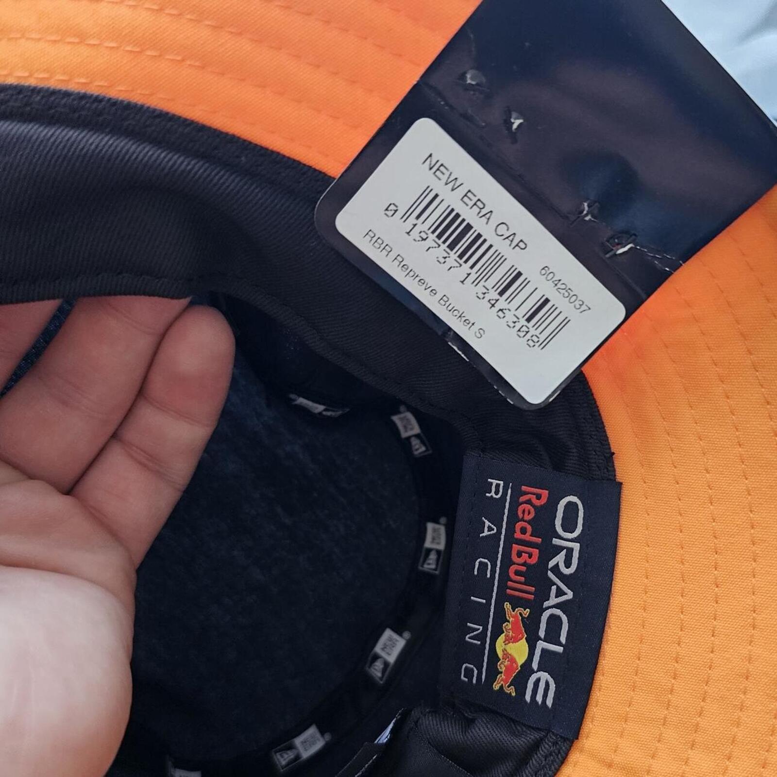 New Era Red Bull Racing F1 ORB Repreve Bucket Hat - Small - New With Tags