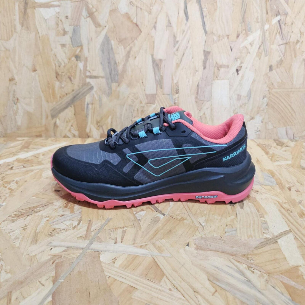Karrimor Tempo Trail Trainers Ladies Black Pink Size UK 7 EU 40 *SB7