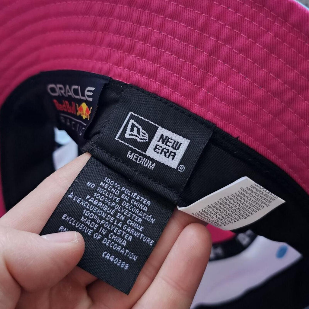 New Era Red Bull Racing F1 Miami Special Edition Bucket Hat Medium Nwt