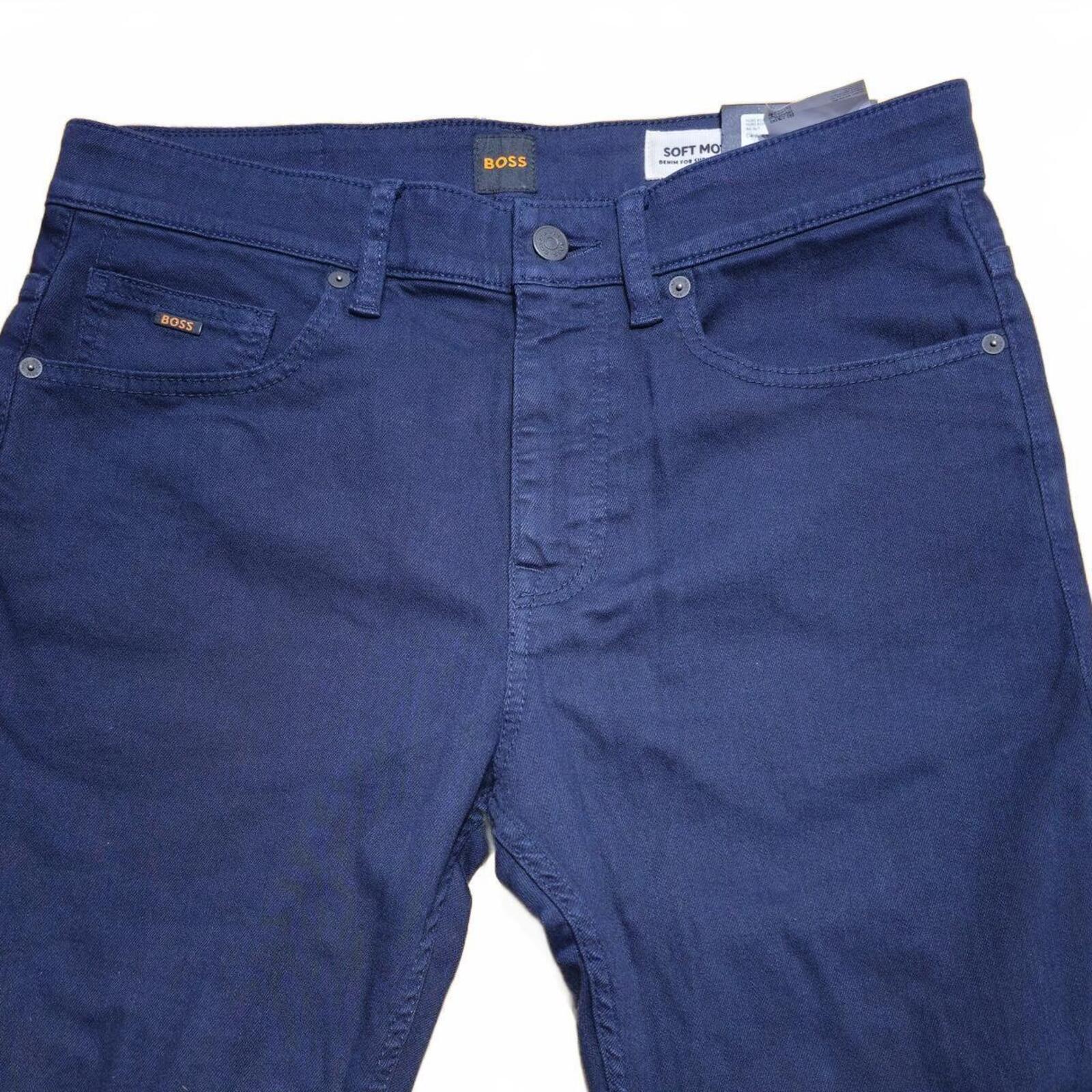 Hugo Boss Delaware Soft Motion Jeans Dark Blue W31 L32 BNWT *3.4