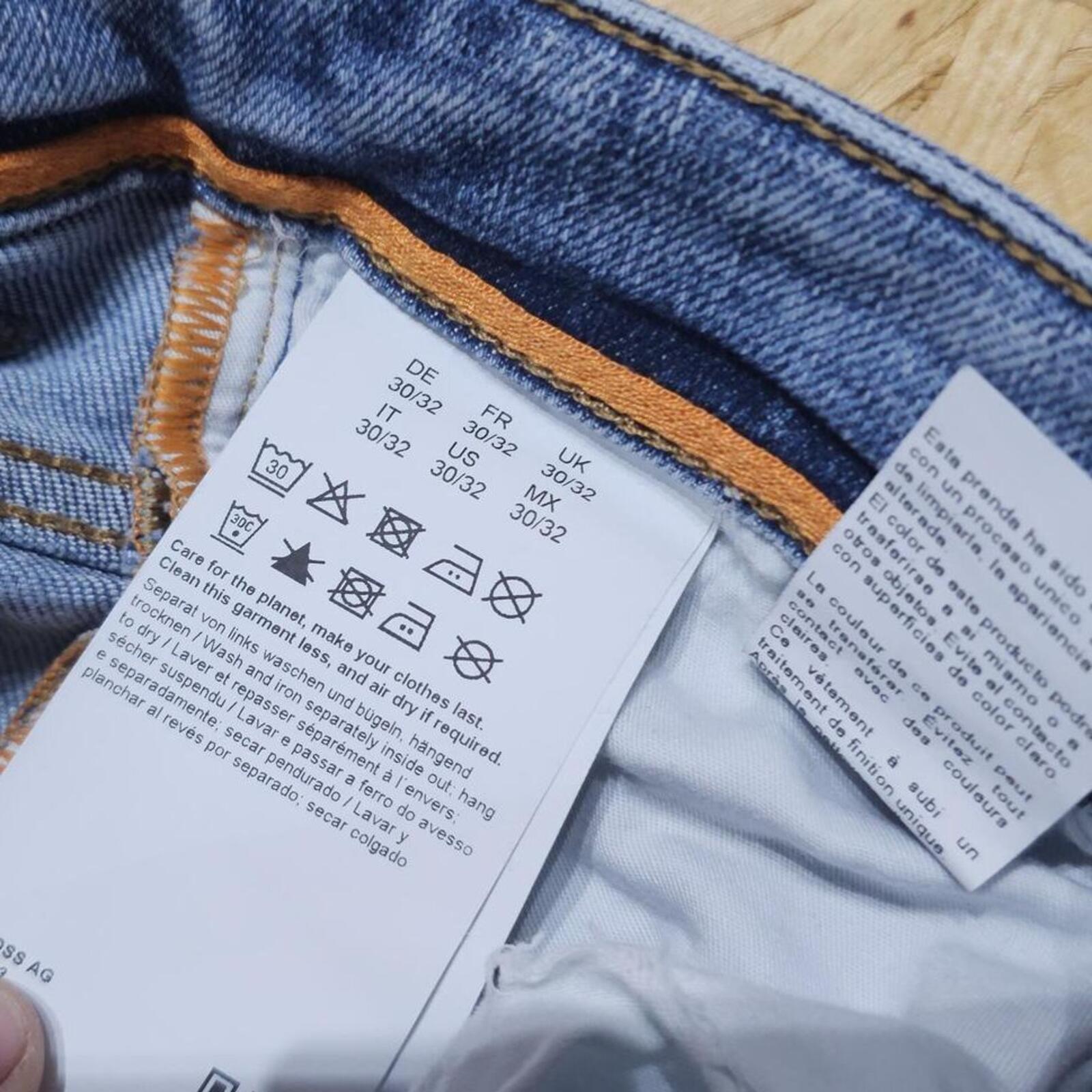 BOSS Re.Maine BO Regular Fit Jeans Bright Blue W30 L32 BNWT *4.8