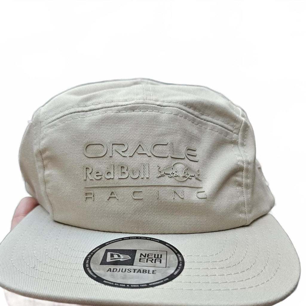 New Era Red Bull Racing F1 Seasonal Camper Cap Beige – Adjustable Nwt